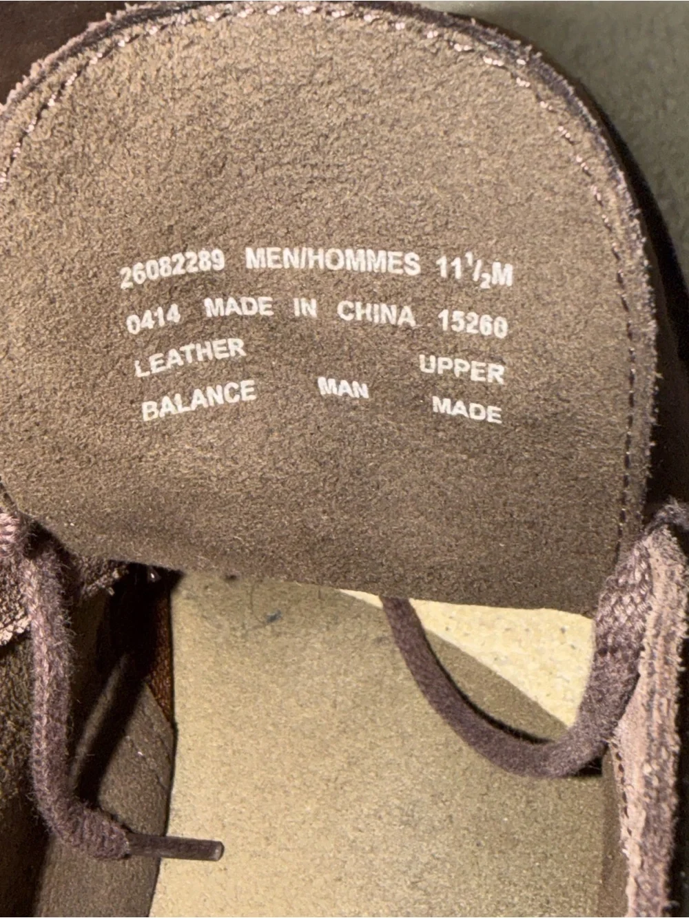 Clarks Men’s Bushacre 2 Brown Suede Leather Chukka Boots Size 11.5